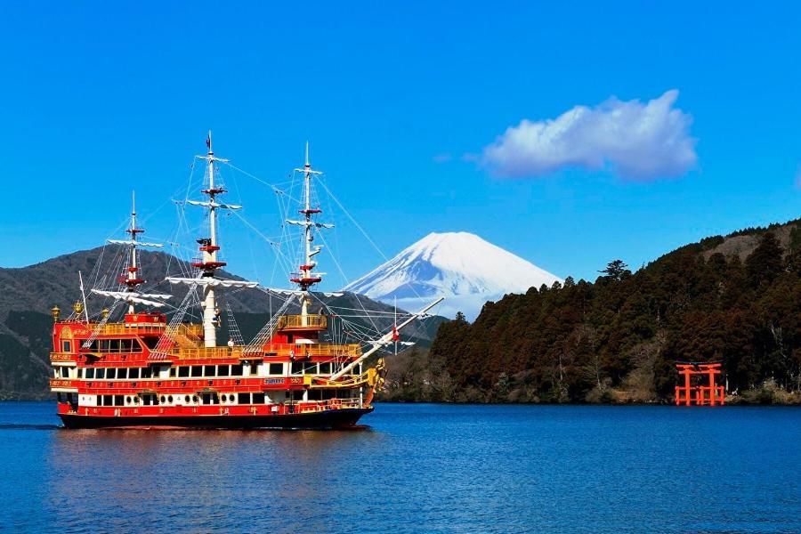 New Open『天然温泉』芦ノ湖畔の完全貸切別荘 Hakone Eksteriør billede